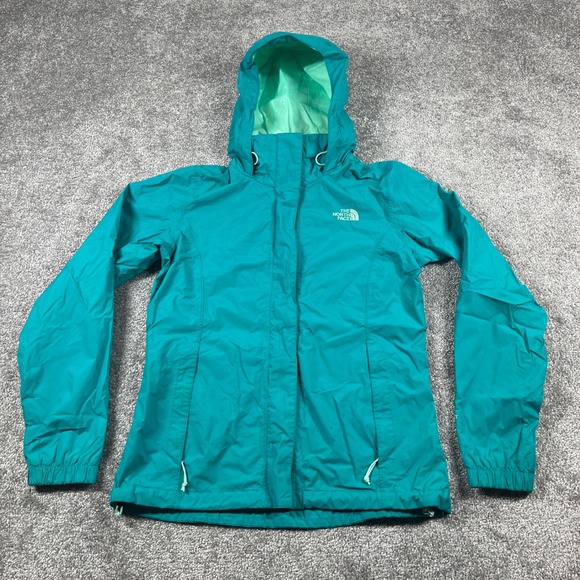 The North Face Jackets & Blazers - The North Face Jacket Womens‎ Small HyVent Windbreaker Rain Hooded Nylon Teal